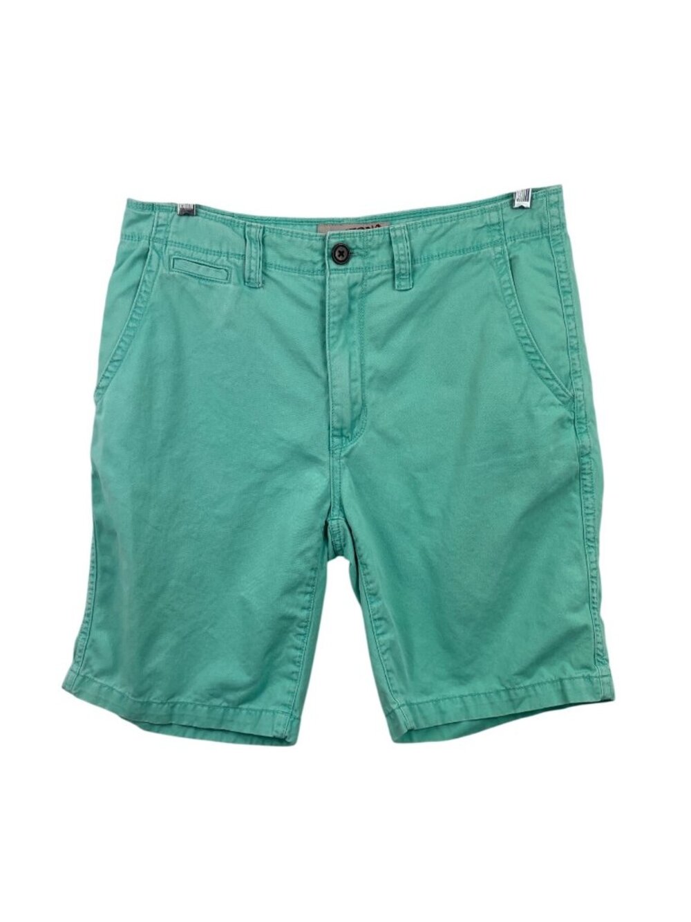 Arizona Jean Co Mens Turquoise Casual Chino Shorts Size 33 - Picture 1 of 8